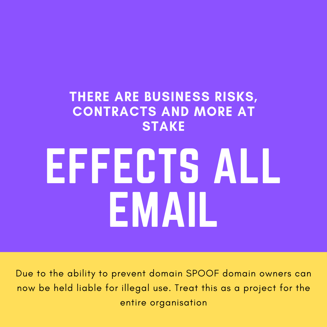 DMARC effects all email